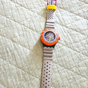 Swatch watch  see trough.